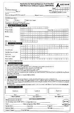 Neft application form of icici bank download